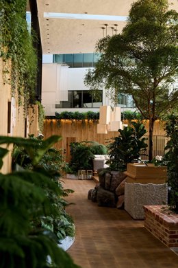 Lobby at 1 Hotel Copenhagen Credit: Mikkel Vang