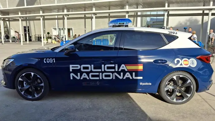 Vehículo de la Policía Nacional
