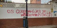 Abogados Cristianos presenta denuncia por delito de odio por pintadas en el colegio Madre Asunción de Málaga