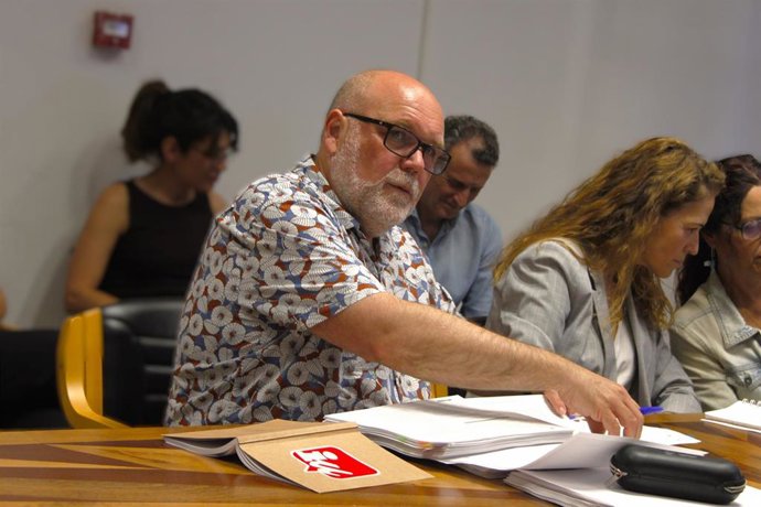 Txema Fernández, portavoz de IU en el Ayuntamiento de Toledo.