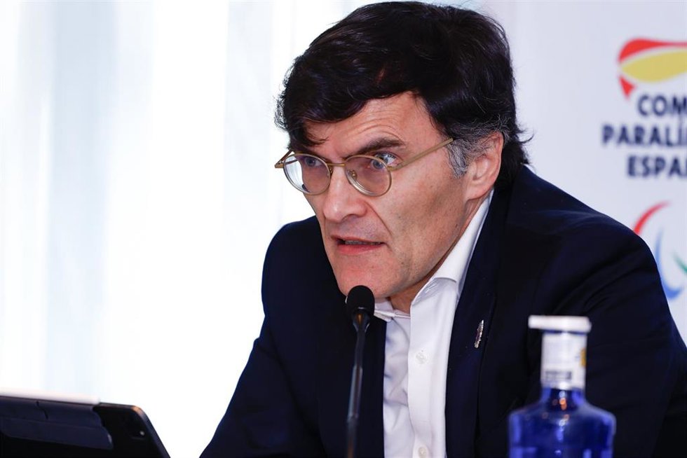Archivo - Alberto Durán, presidente del Comité Paralímpico Español (CPE)