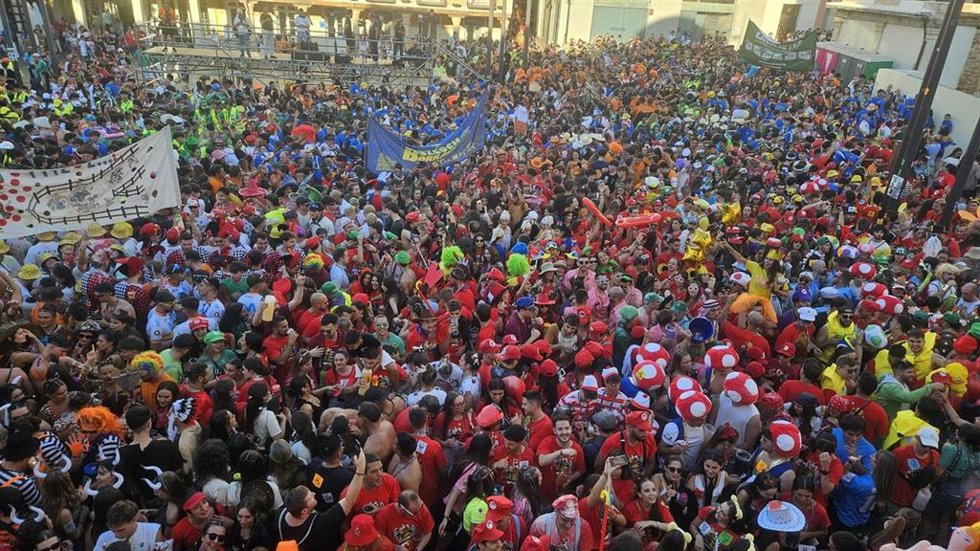 Chupinazo de la Semana Grande de Guadalaraja.