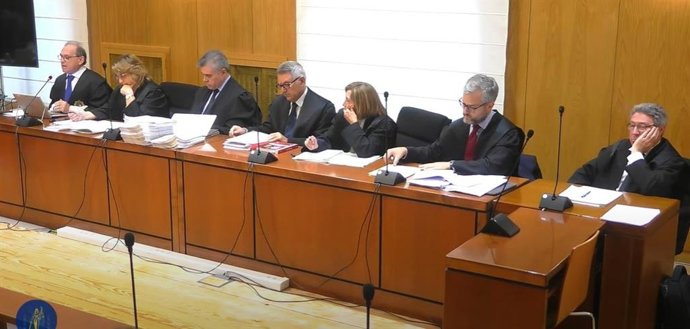 Las acusaciones, durante el segundo día del juicio reservado a cuestiones previas.