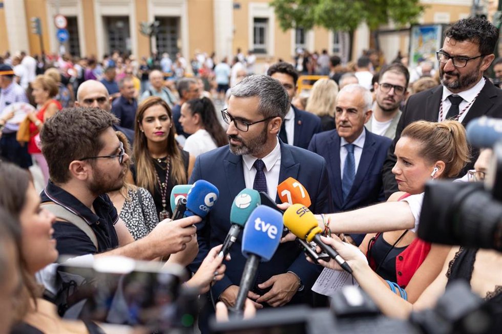 El secretario general del PSRM y delegado del Gobierno, Francisco Lucas