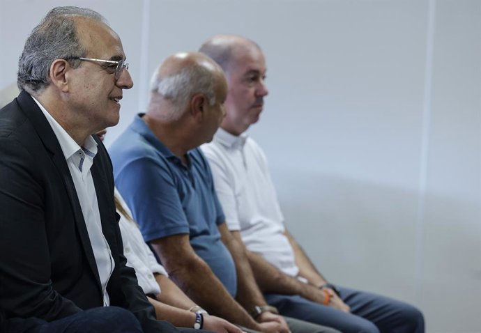 Sergio Blasco, exgerente de l'Hospital General, junt amb altres acusats en el judici pel cas Osvaldos