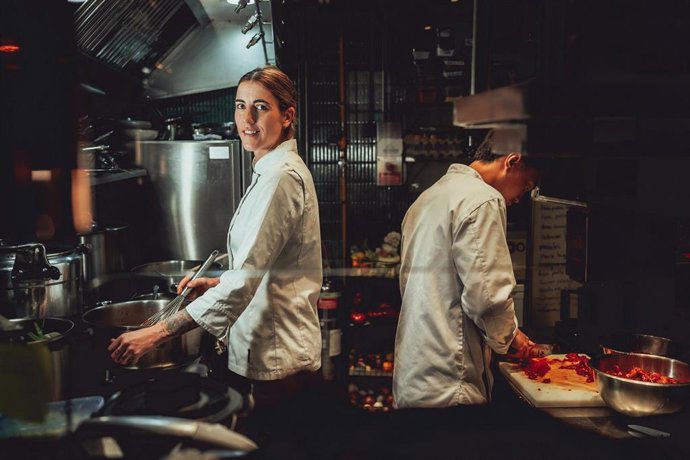 Archivo - La chef Lucía Grávalos en Desborre