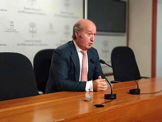 Archivo - El diputado del PP de Asturias, Luis Venta Cueli.