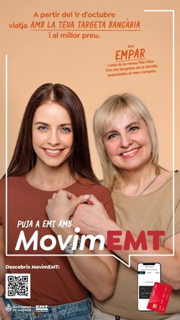 EMT València lanza un sistema de acceso y pago pionero en España en el sector del autobús urbano