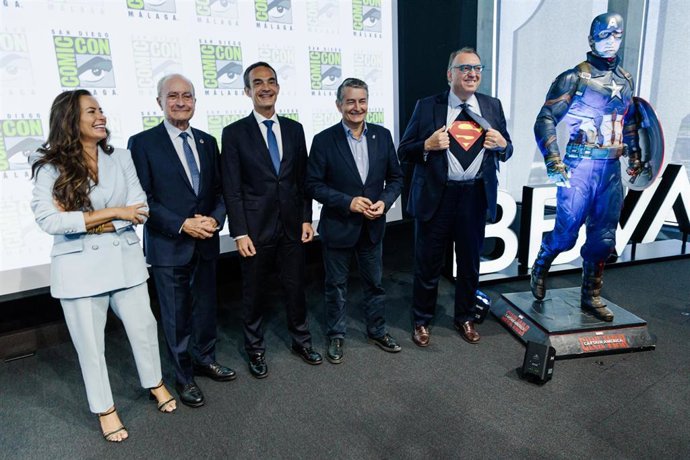 Imagen de archivo de la presentación en Madrid de la Comic-Con de Málaga.