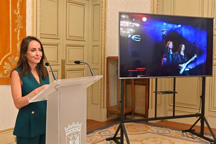 La concejala de Festejos y Tradiciones del Ayuntamiento de Salamanca, Carmen Seguín.