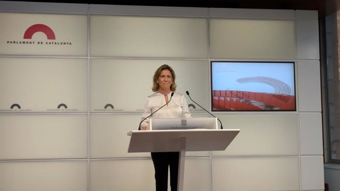 La diputada de Vox María García Fuster