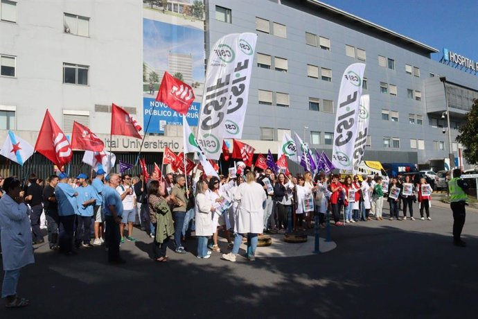 Trabajadores de la sanidad reclaman un estatuto marco que ponga en valor a profesionales y pacientes