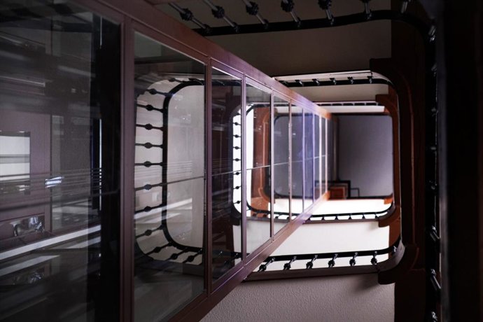 Actuación del Plan Rehabilita en un edificio protegido de la calle de Atocha