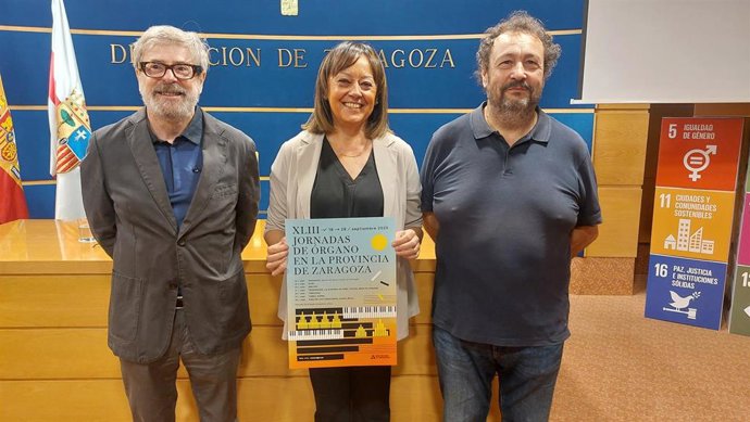 Presentación de las Jornadas de Órgano en la Provincia de Zaragoza.