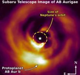 Foto: Un planeta gigante captado en pleno proceso de formación