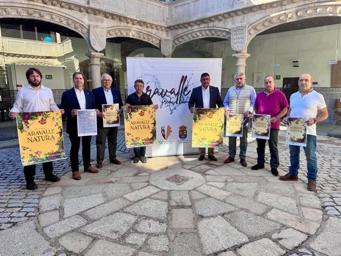 Presentación de la primera edición de la Feroia Aravalle que se celebrará del 10 al 13 de octubre.