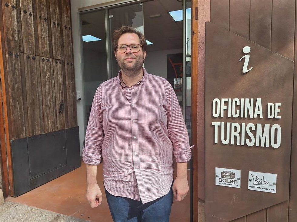 El concejal de Turismo y Patrimonio Histórico de Bailén, Juan Jesús Padilla.