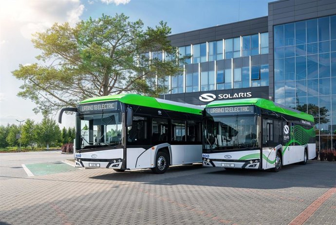 Solaris (Grupo CAF) suministrará 109 autobuses eléctricos a las ciudades polacas de Varsovia y Gdansk