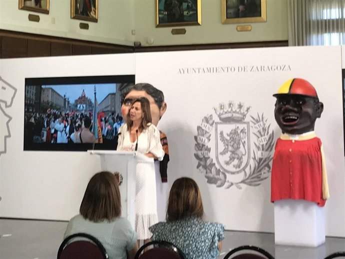 La alcaldesa de Zaragoza, Natalia Chueca