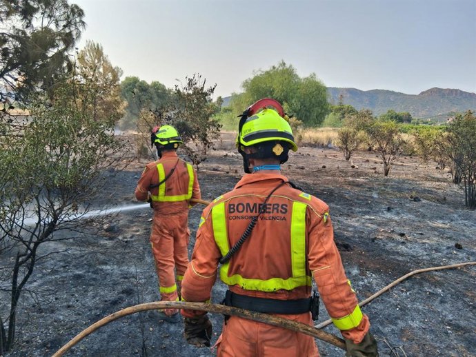 Efectius del Consorci Provincial de Bombers