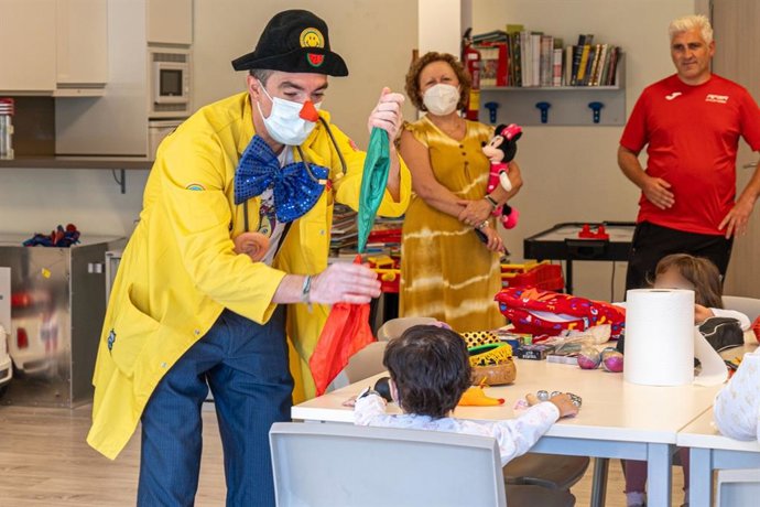 Imagen de archivo de una actividad en el aula compensatoria del Hospital de Jaén.