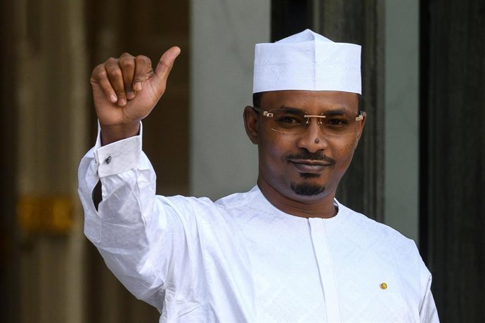 Archivo - El presidente de transición de Chad, Mahamat Idriss Déby (archivo)