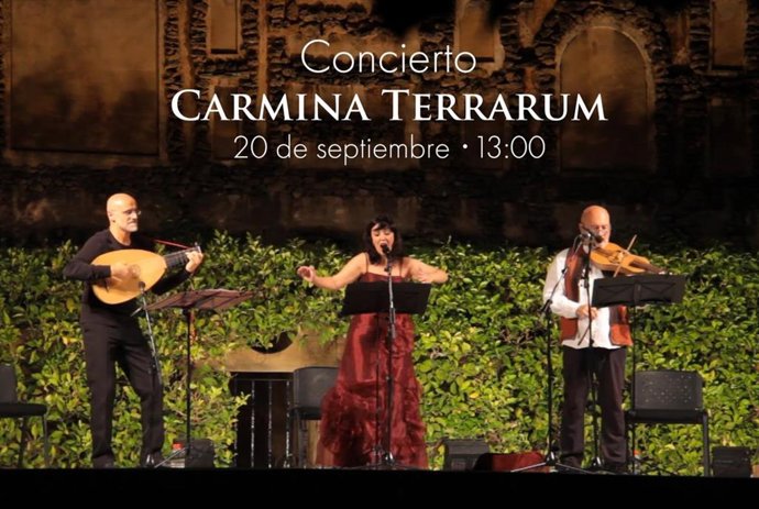 Cartel del concierto de Carmina Terrarum