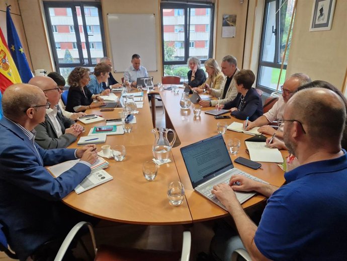 Reunión en la Consejería de Educación