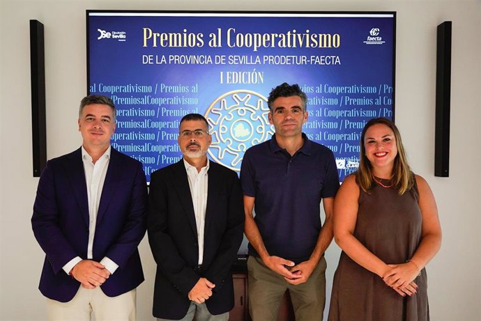 Presentación de las bases de la I edición de los Premios al cooperativismo de Sevilla.