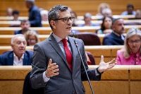 Bolaños plantea al PP un "pacto por la regeneración" del Senado para extender el uso de las lenguas cooficiales