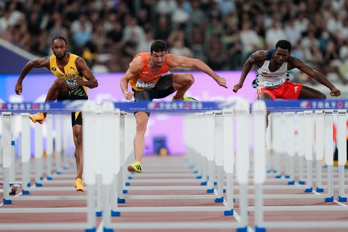 Quique Llopis durante los Campeonatos del Mundo de Tokio de 2025