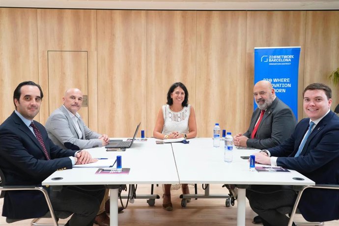 El alcalde de Palma, Jaime Martínez, visita el distrito 22@ de Barcelona