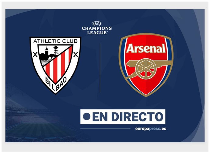 Onces Iniciales probables: Athletic - Arsenal: resumen y estadísticas del partido de la jornada 1 de Champions League