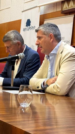 Francisco Acosta, durante su intervención en la jornada técnica sobre seguros agrarios.