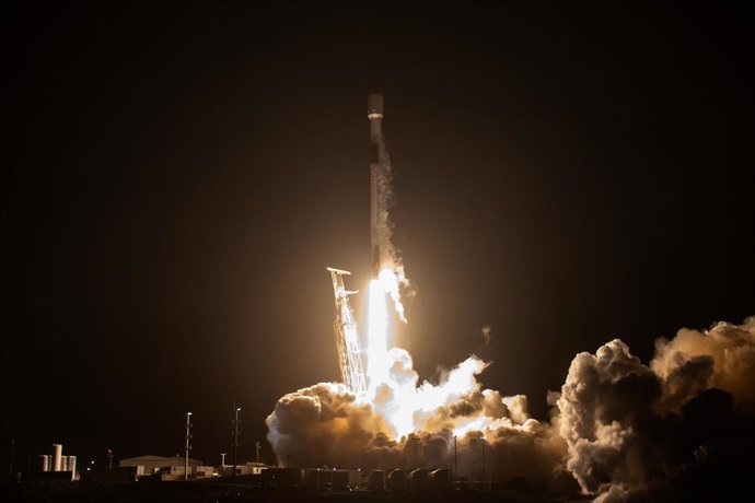 Archivo - Startical, la 'joint venture' de Indra y Enaire, lanza su primer satélite, el IOD-1.