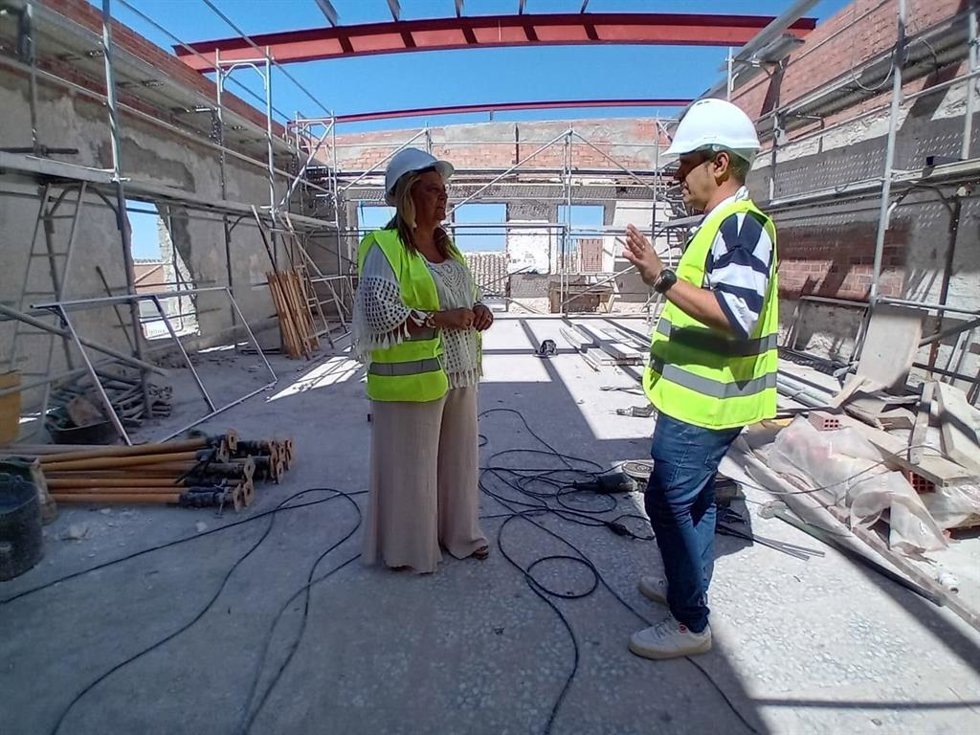 Visita a las obras.
