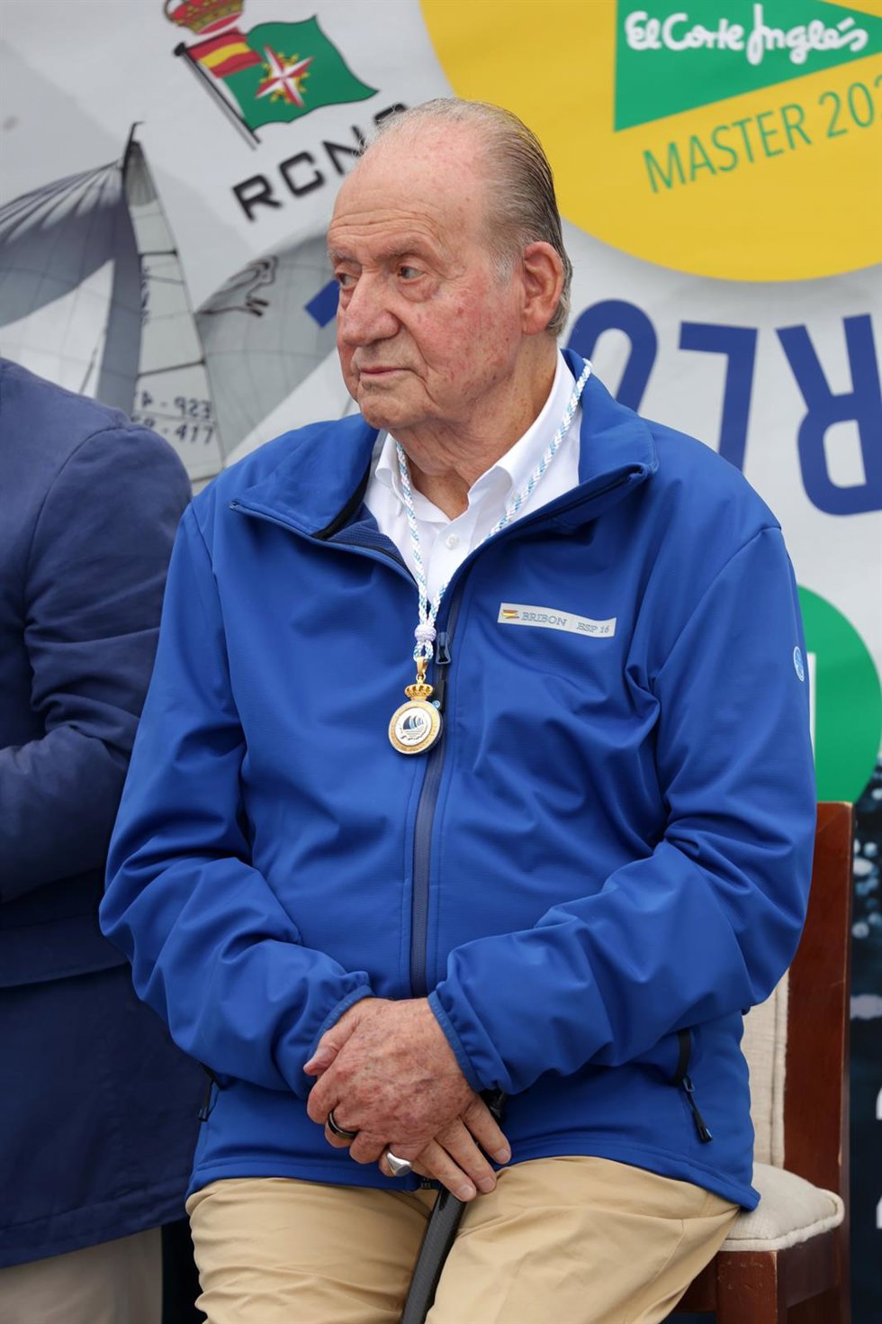 Archivo - El Rey Emerito, Don Juan Carlos de Borbón, preside la entrega de trofeos de la Regata Rey Juan Carlos I El Corte Inglés Máster en el club náutico, a 29 de septiembre de 2024, en Sanxenxo (Pontevedra, Galicia, España)