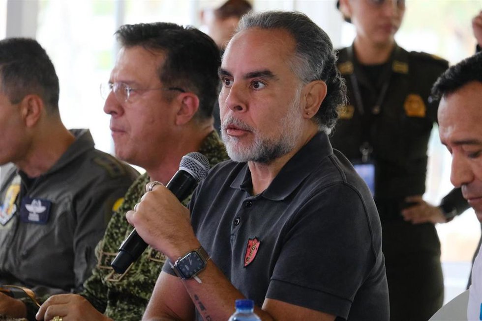 Archivo - El ministro del Interior de Colombia, Armando Benedetti.