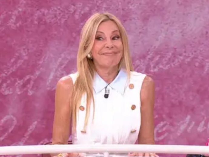 Ana Obregón durante su intervención en el programa 'Y ahora Sonsoles'