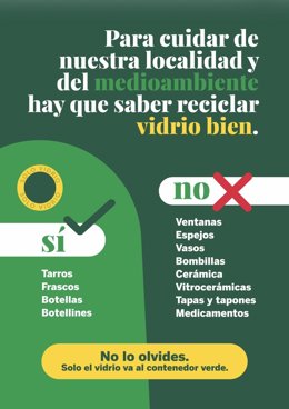 Cartel de la campaña de Ecovidrio