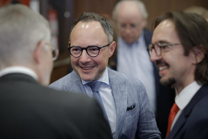 Xavier Espot i a la seva esquerra, Landry Riba.