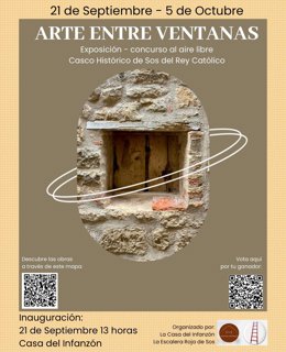 Cartel de la exposición y certamen que acoge este domingo Sos del Rey Católico