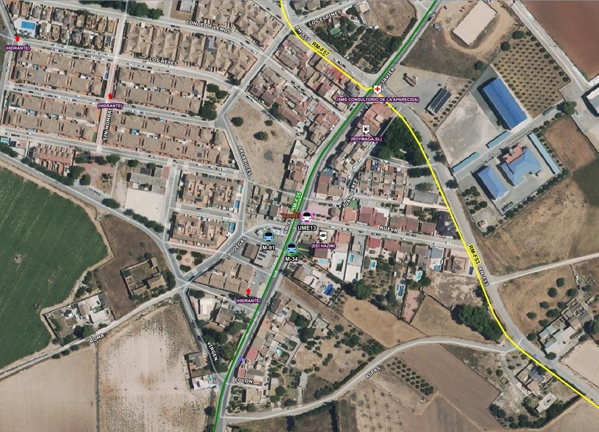 Fallece una mujer de 27 años al ser atropellada por un tractor en Cartagena (Murcia)