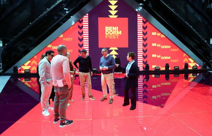 Archivo - Arxive - Instal·lacions del Benidorm Fest en el Palau d?Esports l?Illa