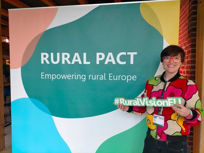 La técnica de la DPT y presidenta de Euromontana, Laura Gascón.