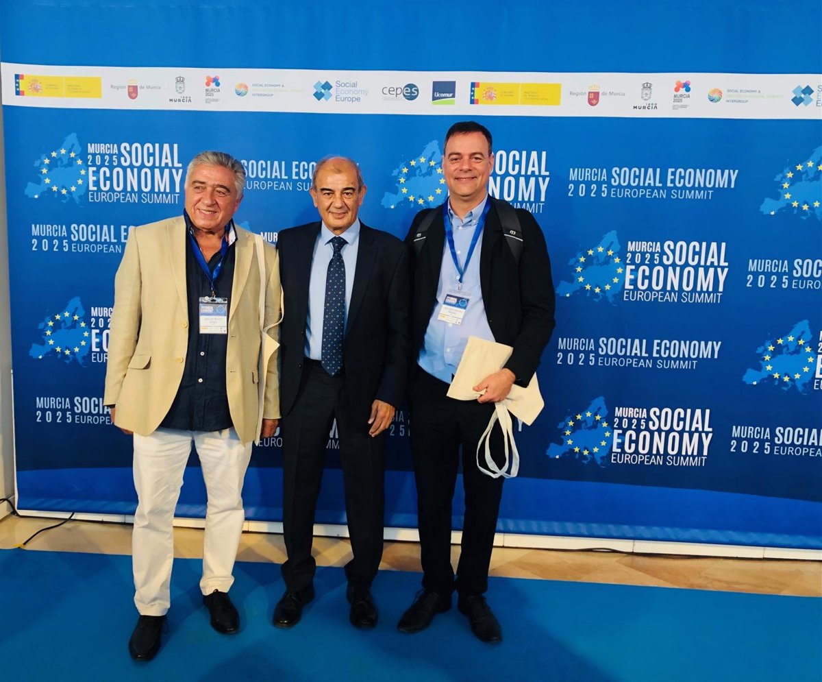 Pedreño llama a que la economía social esté en debates estratégicos de Europa por la  situación crispada de la política 