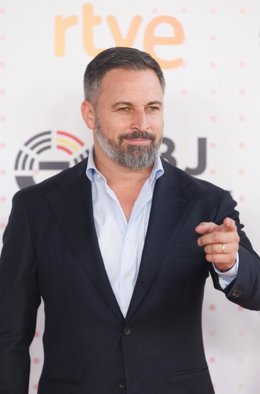 Archivo - El líder de Vox, Santiago Abascal.