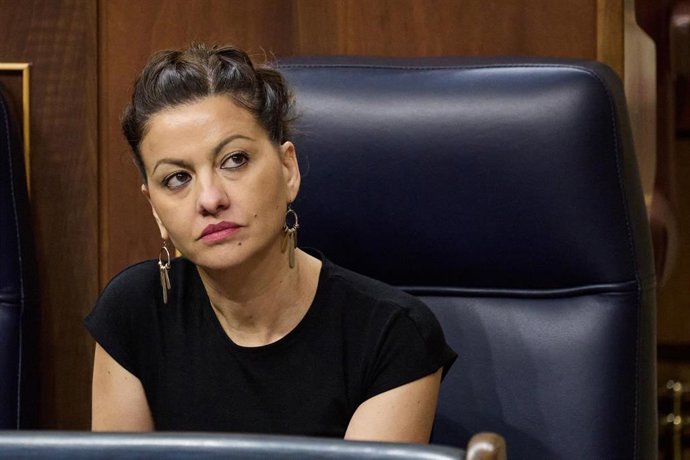 Archivo - La ministra de Juventud e Infancia, Sira Rego, durante un pleno en el Congreso de los Diputados.