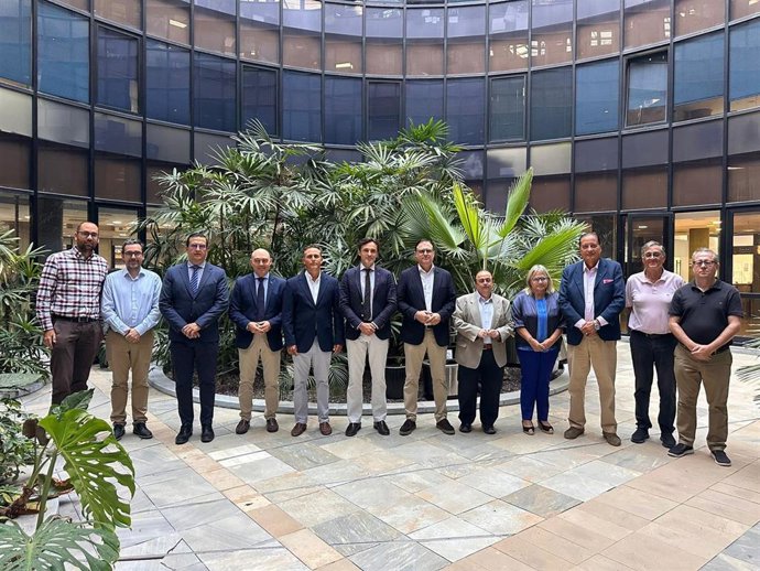 Miembros del jurado de los III Premios de Obra Civil de la Región de Murcia