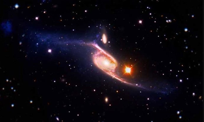 Los subhalos son grupos más pequeños de materia oscura que residen dentro de un halo de materia oscura más grande.